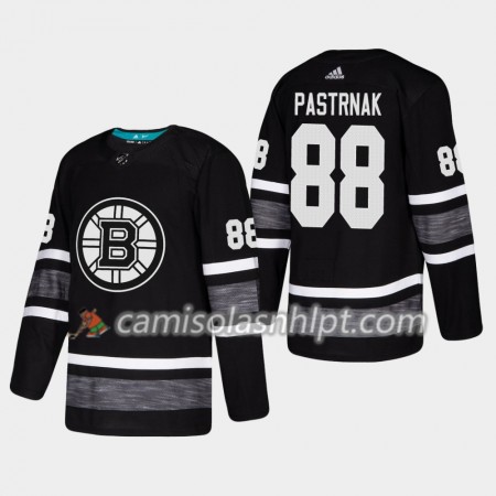 Camisola Boston Bruins David Pastrnak 88 2019 All-Star Adidas Preto Authentic - Homem